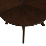 ZUN 32inch Wood Round Coffee Table for Living Room,Mid Century Farmhouse Circle Wooden Coffee Tables for W1202P155408