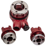 Ratchet Pipe Threader Kit Die Bar Head Handle Tool Set 1/4'' 3/4'' w/ 6 Dies 70667454