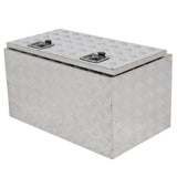 30" ATV Aluminum Under Body Toolbox 5 Bar Tread Silver 46944347