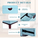 30'' Bathroom Vanity with Ceramic Sink Combo Set, Solid Wood Frame Modern Bathroom Storage N710P194130Z