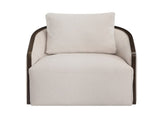 Lenora Beige Chenille Accent Chair w/Swivel B2726P615481