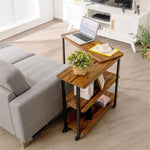 ZUN Mobile office desk, sofa side table 48074807