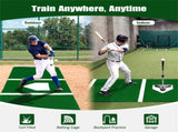 10ft x 3ft Softball Pitching Mat with Artificial Turf, Indoor & Outdoor Training Aid for Pitching 39819256