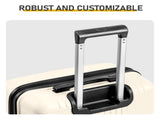 PP Trolley Case 20in 24in 28in 3PCS Suitcase Set Off White 59145631