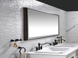 72 x6 Inch LED Bathroom Mirror with Aluminum Frame, Wall Mounted Vanity Mirror, Anti-Fog, Memory, W2287P358704