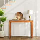 46 inch Pinewood Table, Console Table Entrance Table, Narrow Sofa Table for Living Room 52405721