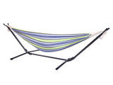 Portable Outdoor Polyester Hammock Set Green 38012549