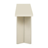 U_STYLE Stylish Console Table with Pine Veneer Geometric Legs,Suitable for Living Room, Study N711P289142K