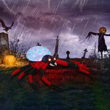 11.8 FT Inflatables Crawling Spider Outdoor Decorations with Rotating LED Lights, Scary 23890780