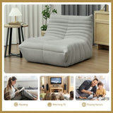 ZUN Floor Chair、Recliner sofa （Prohibited by WalMart） 39113507