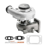 Upgraded T3/T4 T04E 5-Bolt Turbocharger Turbo 0.63 /0.5 A/R External Wastegate Universal 41153843