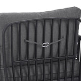 Outdoor Patio Club Chair, Modern Patio Furniture, Waterproof Thick Cushion Deep Seating for Porch, N780P199454B