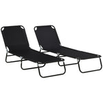 ZUN Folding Lounge Chairs / beach chair （Prohibited by WalMart） 05855396