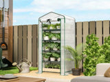 Garden Bed with Mini Greenhouse 47904104