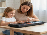49 Keys Kids Electronic Keyboard with Microphone, 8 Tones & Rhythms Educational Music Toy for Age 3 24744698