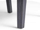 Outdoor Acacia Wood Armless Dining Chair with Cushions , Sandblasted Dark Light 60320.00SDGRY