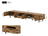 78" TV Stand for 85 75 65 Inch TV, TV Consoles for Living Room, Entertainment Center Wood TV Media 96486366