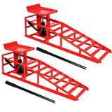 Auto Car Truck Service Ramps Lifts with Pedal, Garage Car Lift Ramps 5 Ton,Automotive W465P265961
