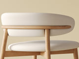 Mid-Century Modern wood feet Dining Chair Stylish Wooden Chairs for Dining Room, W509P316122