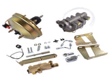 8" Zinc Power Brake Booster Conversion Kit 1" Bore Fits for 1960-1966 Chevy C10 C20 83928151