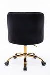 ZUN Swivel Shell Chair for Living Room/Bed Room, Modern Leisure office Chair 07649381