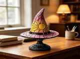 Witch Hat Lamp Handcrafted Gothic Night Light for Bedroom, Night Stands, Bedroom, Living Room, 99296799