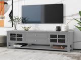 TV Stand for TVs up to 60'', Entertainment Center Multifunctional Storage Space, TV Cabinet WF309280AAK