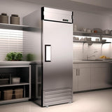 27" W Dynamic Cooling Commercial Refrigerator 23 Cu. Ft OmniSmart Temperature Control 3341 W1192P248454