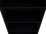 Black Tier Storage Shelves Bookcase B062P175148