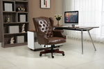 ZUN Executive Office Chair - High Back Reclining Comfortable Desk Chair - Ergonomic Design - Thick W1333109019