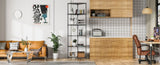 6 Tier Shelf Wire Shelf Rack Pentagonal Shelves Adjustable Metal Heavy Duty Free Standing W155083050