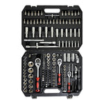 ZUN Tool Set - Socket and Ratchet Wrench Toolbox, 171pcs Tool Box, Universal Home Car Repair Tool Set W1102P203830