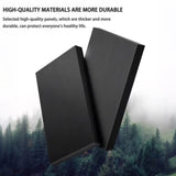 6 Drawer Black Dresser, Modern Bedroom Dresser with Spacious Countertop, Wood Storage Cabinet with W3204P318439