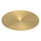 ZUN Professional 18" 0.8mm Copper Alloy Ride Cymbal for Drum Set Golden 00173036