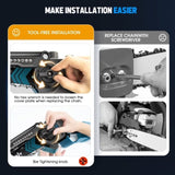 Mini Chainsaw 6 Inch Included 2Pcs Max 4.0Ah Battery, Upgraded Lightweight Handheld Chainsaw with 95670960