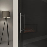 56"-60"W x 76"H Frameless Shower Door, Sliding Shower Door, with Premium 3/8" Thick Tempered W2011P197884