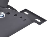 Adjustable Boat Trailer Winch Stand with Blue Roller - Universal Winch Mount Post for 3" to 4" Wide 03361391