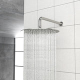 ZUN 10" Rain Shower Head Systems, Dual Shower Heads, Brushed Nickel,Wall Mounted shower W1243102467