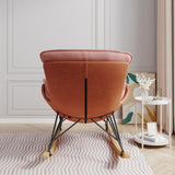 Leisure sofa single rocking chair, light luxury sofa chair, balcony leisure area single chair, W1669P152763