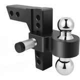 ZUN Adjustable Trailer Hitch- Drop Hitch/Tow Hitch with 2inch Receiver - 6" Drop/Rise with 2" and 77083233