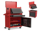 Tool Chest, 5-Drawer Rolling Tool Storage Cabinet with Detachable Top Tool Box, Liner, Universal W2660P180050