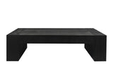 Living Room Wood, Versatile ,Black Wood Coffee,Modern Black Solid Wood Coffee W2729P199003