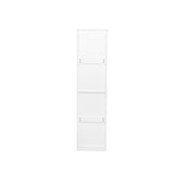 Laundry Cabinet ,with 1 Storage cabinet and 1 Drawer - White 81989550