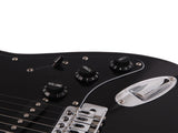 GST Stylish Electric Guitar Kit with Black Pickguard Black 34861087