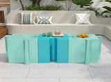 Puzzle Art Side Table, Modular Concave Edge MGO Table - Buy Singles or Combine for Custom Layouts, N770P347932L