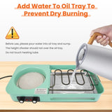 3-in-1 Electric Hot Pot with Grill & Fry Pan - 1600W Fast Even Heating, Independent Dual Temp 20063750