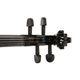 New 3/4 Acoustic Violin Case Bow Rosin Black 59680382