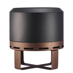 ZUN Outdoor Smokeless Fire Pit Stove 24'' for Camping Bonfire, Wood Place Firepit with W2640P225126