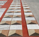 12*24 Waterjet,White Gold Red Grey 4 color, natural, for floor and wall,polished W1696P262330