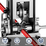 Manual Wire Stripping Machine for 0.04"-1" Scrap Copper Recycling, Drill-Powered Portable Wire 93542330